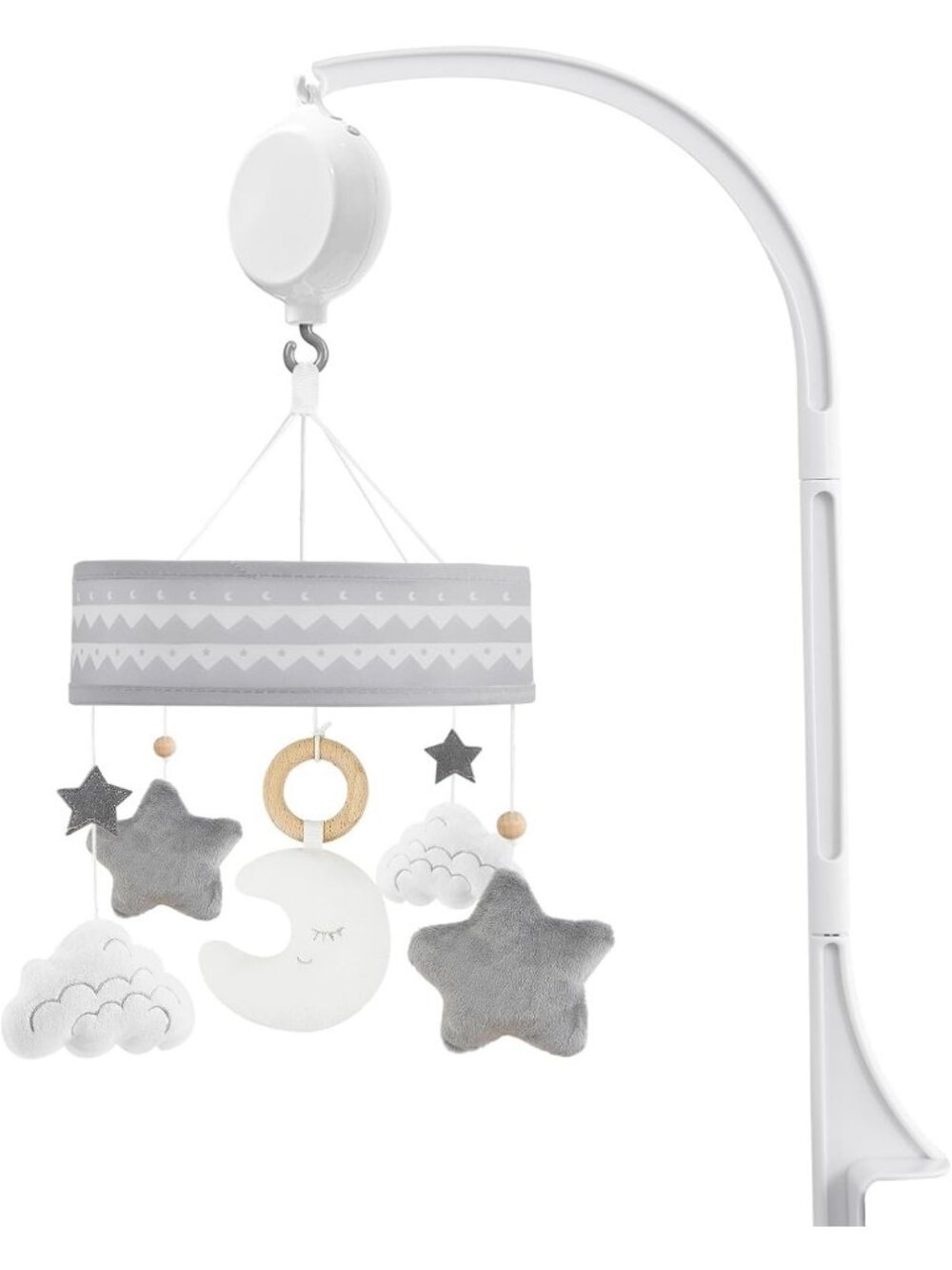 Baby Crib Mobile with 35 Lullabies & Stuffed Toys - Nursery Decor for Newborns